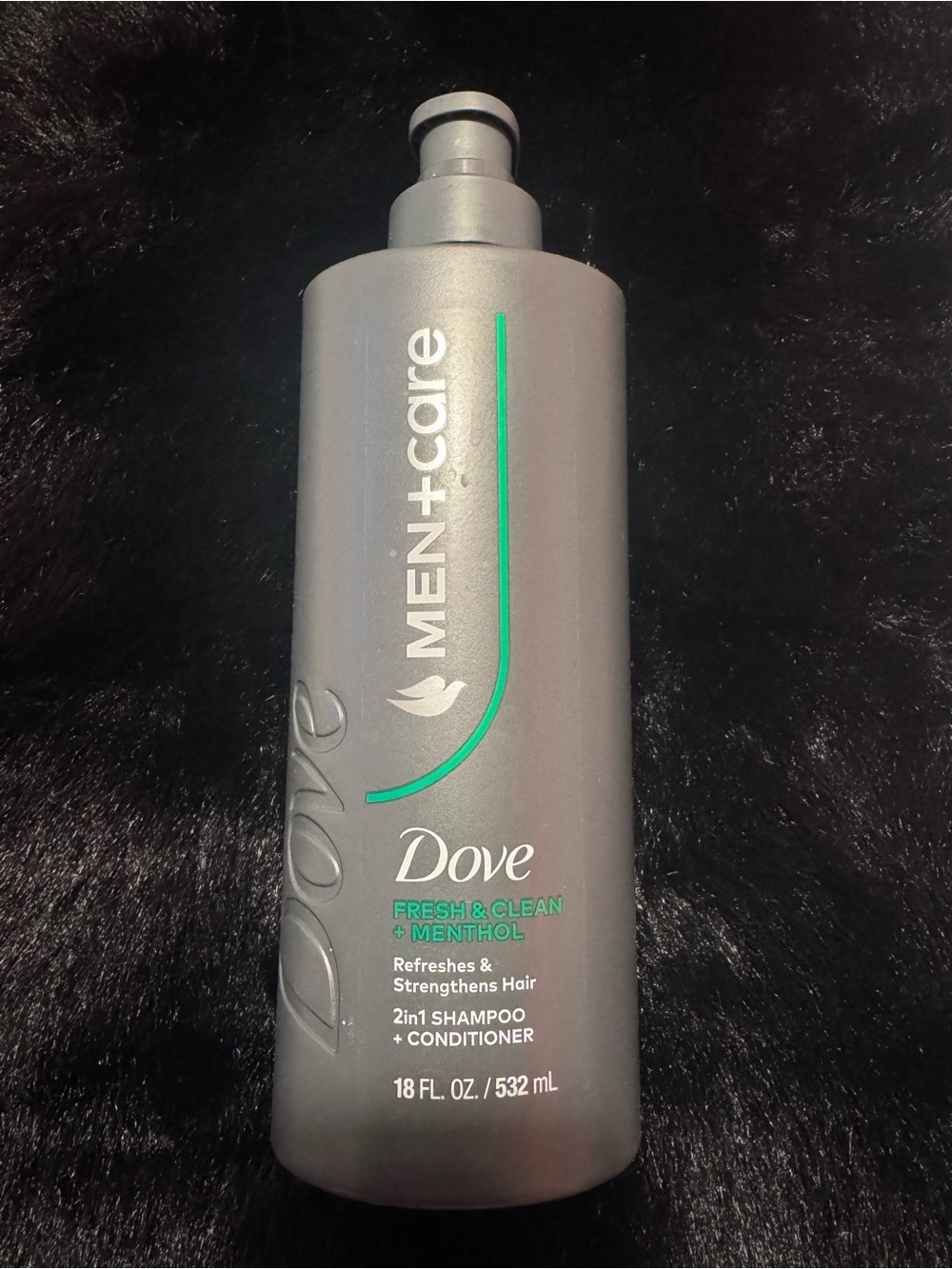 Dove Men+Care Fresh & Clean Menthol 2-in-1 Shampoo + Conditioner — Gray
